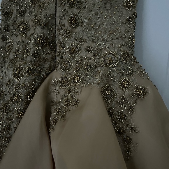 Maison Alexandrine couture gown size 2 runway pageant wedding dress beaded - Picture 9 of 10